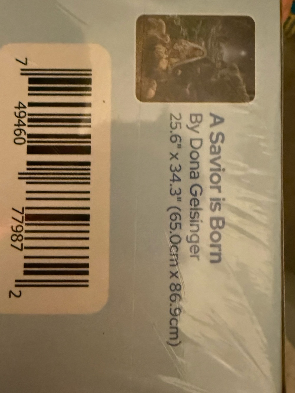 ⭐ Rare Retired Diamond Art Club A Savior Is Born Sealed DAC - Picture 6 of 6